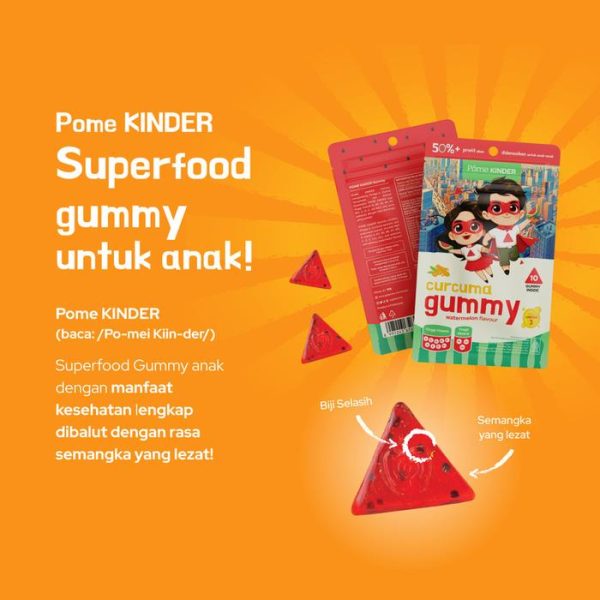 Pome KINDER Gummy Nutrisi Lengkap untuk Anak!