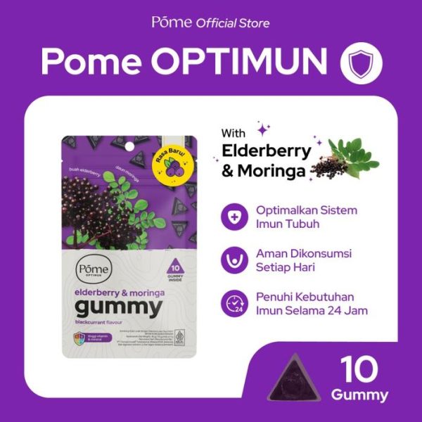 Pome Optimun Gummy Imun Praktis pack