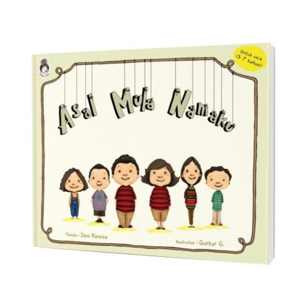 Buku Cerita Anak untuk anak usia 3 - 7 thn Rabit hole Asal Mula Namaku