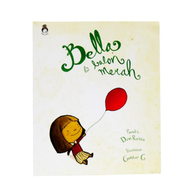 Buku anak Rabbit Hole Bella dan Balon Merah untuk usia 3 - 7 tahun