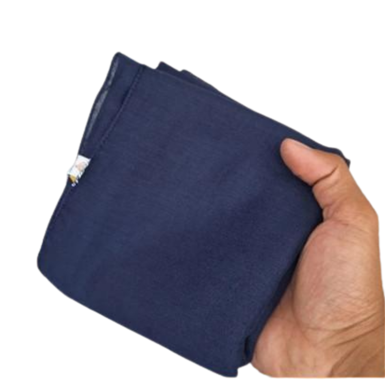 Kerudung Segiempat Dongker Polos