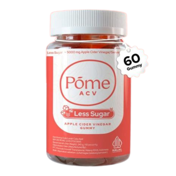 Pome ACV Less Sugar Nikmatnya Cuka Apel dalam Gummy